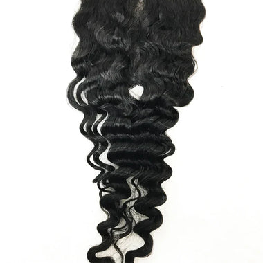 Deep Wave Human Hair Lace Closure 5x5