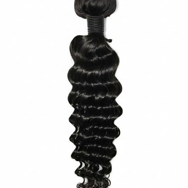Brazilian Deep Wave 100% Human Hair Bundle - 9A