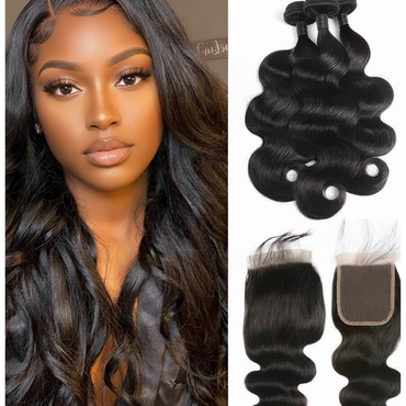 3 Bundle Body Wave Set w/ Closure