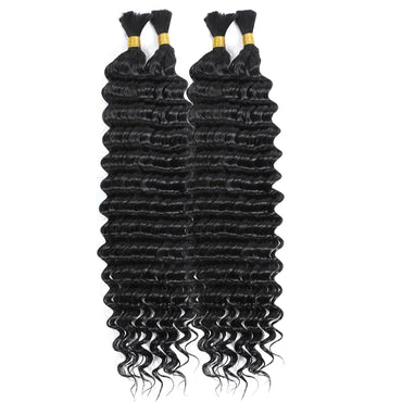 Deep Wave Braiding Hair - 100% virgin human hair - #1