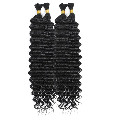 Deep Wave Braiding Hair - 100% virgin human hair - #1