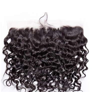 13"x4"Deep Wave Human Hair Lace Frontal
