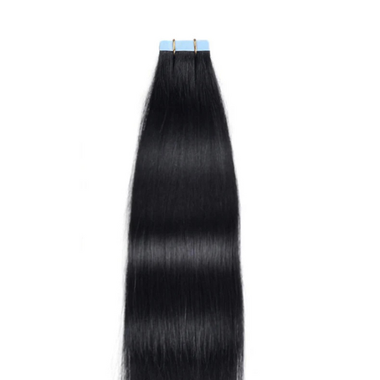 9A Straight Tape-In Human Hair Extension Natural